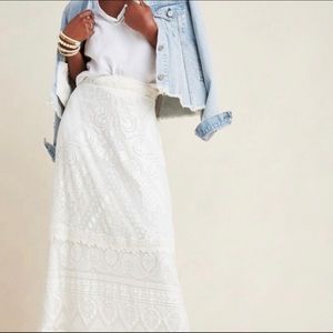 Anthropologie Farm Rio Stacie Maxi Skirt